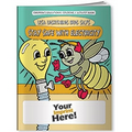 Coloring Book - Lisa Lightning Bug Says Stay Safe with Electricity